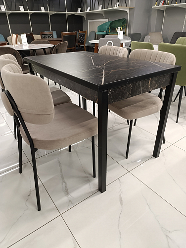 Стол Оригон делано / черный матовый из шоурума 5